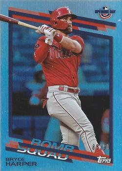 2022 Topps Opening Day - Bomb Squad Foil #BS-9 Bryce Harper Front