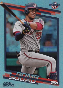 2022 Topps Opening Day - Bomb Squad Foil #BS-20 Juan Soto Front