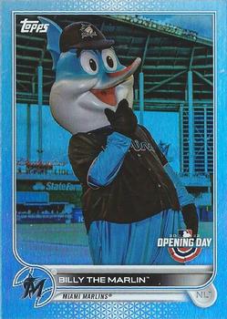 2022 Topps Opening Day - Mascots Foil #M-11 Billy the Marlin Front