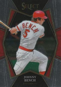 2022 Panini Select #125 Johnny Bench Front