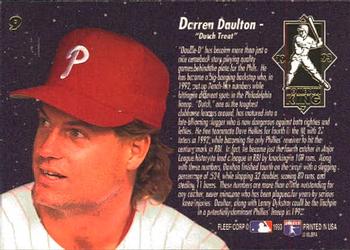 1993 Ultra - Home Run Kings #9 Darren Daulton Back