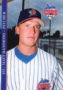 1999 Roox Daytona Cubs #NNO Matt Hammons Front