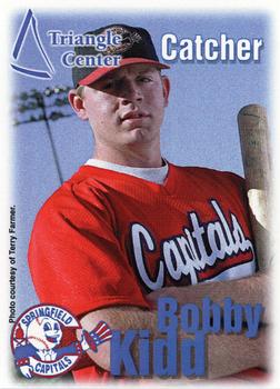 2000 Springfield Capitals #20 Bobby Kidd Front