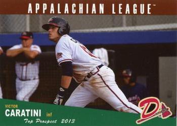 2013 Grandstand Appalachian League Top Prospects #NNO Victor Caratini Front