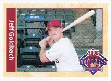2006 Evansville Otters #NNO Jeff Goldbach Front