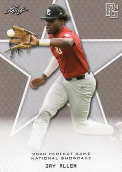 2020 Leaf Perfect Game National Showcase Baseball - Base Common #54 Jay Allen Front