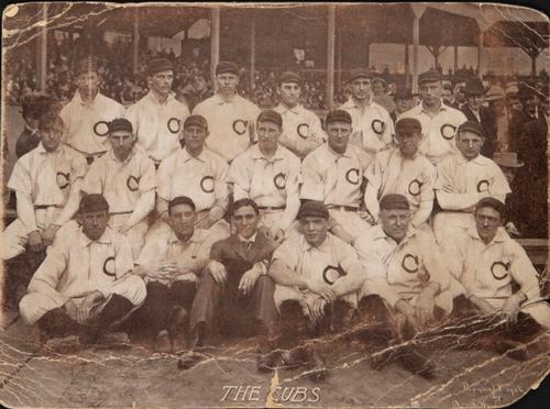 1906 Fred H. Wagner Postcards #NNO Chicago Cubs Front