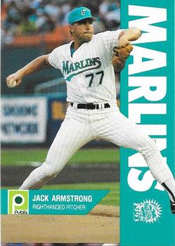 1993 Publix Coca-Cola Florida Marlins #NNO Jack Armstrong Front