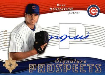2005 Upper Deck Update - 2005 UD Ultimate Signature Edition Update #173 Russ Rohlicek Front