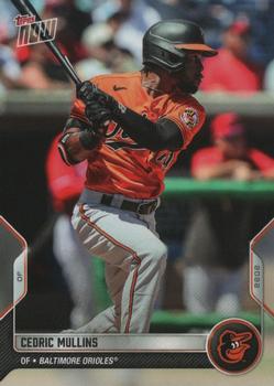 2022 Topps Now Road to Opening Day Baltimore Orioles #OD-3 Cedric Mullins Front