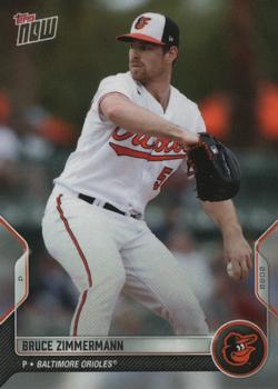 2022 Topps Now Road to Opening Day Baltimore Orioles #OD-12 Bruce Zimmermann Front