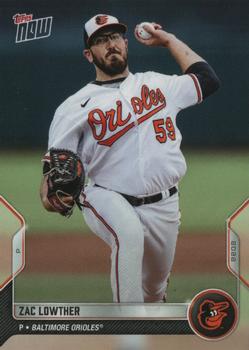 2022 Topps Now Road to Opening Day Baltimore Orioles #OD-15 Zac Lowther Front