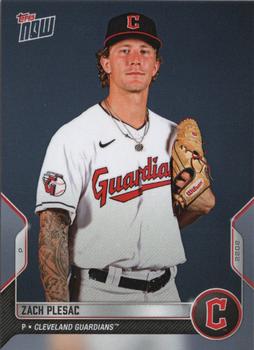 2022 Topps Now Road to Opening Day Cleveland Guardians #OD-104 Zach Plesac Front