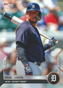 2022 Topps Now Road to Opening Day Detroit Tigers #OD-106 Miguel Cabrera Front