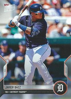 2022 Topps Now Road to Opening Day Detroit Tigers #OD-107 Javier Baez Front