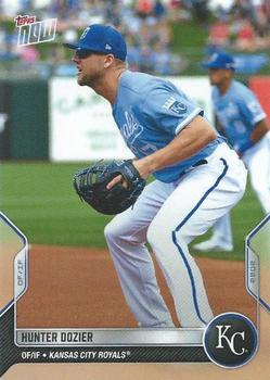 2022 Topps Now Road to Opening Day Kansas City Royals #OD-139 Hunter Dozier Front