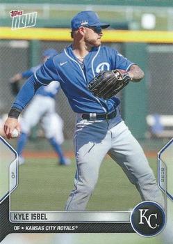 2022 Topps Now Road to Opening Day Kansas City Royals #OD-141 Kyle Isbel Front