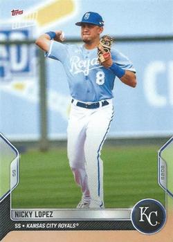 2022 Topps Now Road to Opening Day Kansas City Royals #OD-143 Nicky Lopez Front