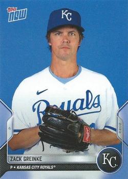 2022 Topps Now Road to Opening Day Kansas City Royals #OD-147 Zack Greinke Front