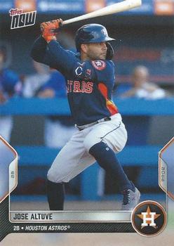 2022 Topps Now Road to Opening Day Houston Astros #OD-152 Jose Altuve Front