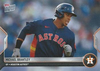 2022 Topps Now Road to Opening Day Houston Astros #OD-154 Michael Brantley Front