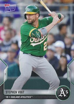 2022 Topps Now Road to Opening Day Oakland Athletics #OD-182 Stephen Vogt Front