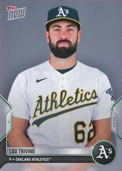2022 Topps Now Road to Opening Day Oakland Athletics #OD-190 Lou Trivino Front