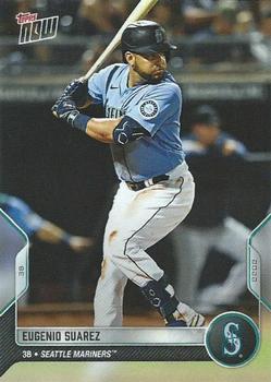 2022 Topps Now Road to Opening Day Seattle Mariners #OD-204 Eugenio Suarez Front