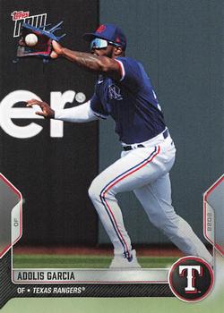 2022 Topps Now Road to Opening Day Texas Rangers #OD-214 Adolis Garcia Front