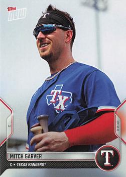 2022 Topps Now Road to Opening Day Texas Rangers #OD-219 Mitch Garver Front