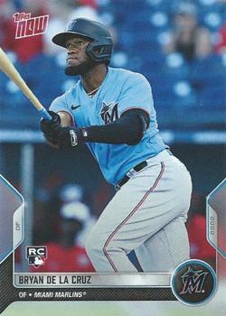2022 Topps Now Road to Opening Day Miami Marlins #OD-246 Bryan De La Cruz Front