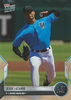 2022 Topps Now Road to Opening Day Miami Marlins #OD-248 Jesus Luzardo Front