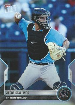 2022 Topps Now Road to Opening Day Miami Marlins #OD-249 Jacob Stallings Front