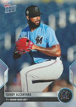 2022 Topps Now Road to Opening Day Miami Marlins #OD-251 Sandy Alcantara Front