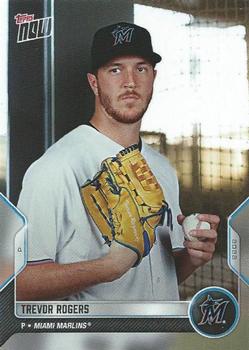 2022 Topps Now Road to Opening Day Miami Marlins #OD-252 Trevor Rogers Front