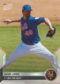 2022 Topps Now Road to Opening Day New York Mets #OD-258 Jacob deGrom Front