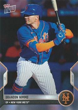 2022 Topps Now Road to Opening Day New York Mets #OD-261 Brandon Nimmo Front