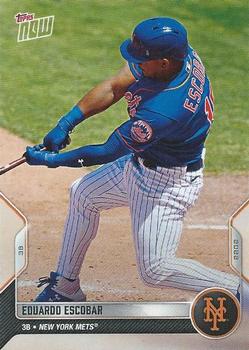 2022 Topps Now Road to Opening Day New York Mets #OD-262 Eduardo Escobar Front