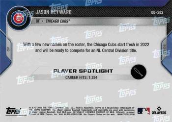 2022 Topps Now Road to Opening Day Chicago Cubs #OD-303 Jason Heyward Back