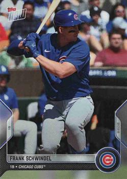 2022 Topps Now Road to Opening Day Chicago Cubs #OD-306 Frank Schwindel Front