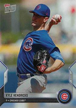 2022 Topps Now Road to Opening Day Chicago Cubs #OD-310 Kyle Hendricks Front