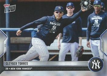 2022 Topps Now Road to Opening Day New York Yankees #OD-33 Gleyber Torres Front