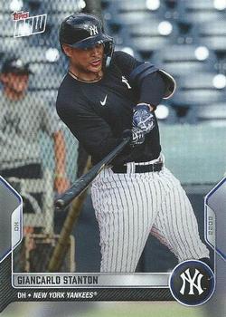 2022 Topps Now Road to Opening Day New York Yankees #OD-34 Giancarlo Stanton Front
