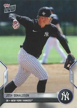 2022 Topps Now Road to Opening Day New York Yankees #OD-37 Josh Donaldson Front