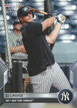 2022 Topps Now Road to Opening Day New York Yankees #OD-39 DJ LeMahieu Front