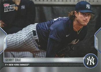 2022 Topps Now Road to Opening Day New York Yankees #OD-41 Gerrit Cole Front