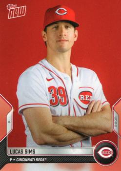 2022 Topps Now Road to Opening Day Cincinnati Reds #OD-320 Lucas Sims Front