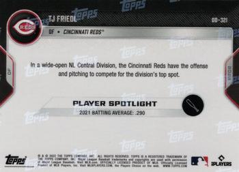 2022 Topps Now Road to Opening Day Cincinnati Reds #OD-321 TJ Friedl Back