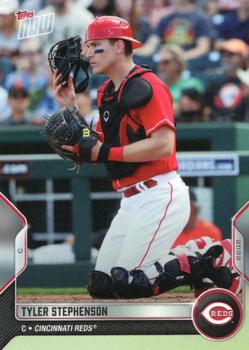 2022 Topps Now Road to Opening Day Cincinnati Reds #OD-323 Tyler Stephenson Front