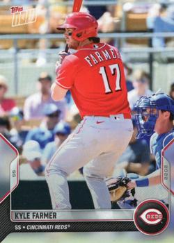 2022 Topps Now Road to Opening Day Cincinnati Reds #OD-324 Kyle Farmer Front